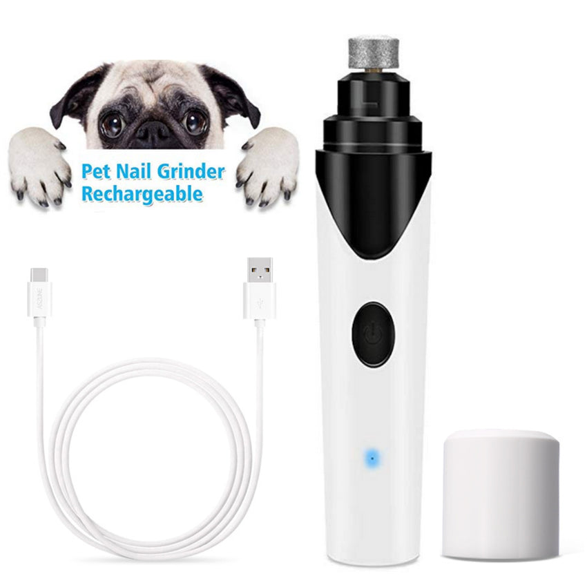 Rechargeable Pet Nail Grinder Dog Nail Clippers Painless