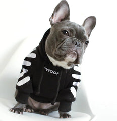 "WOOF" Designer Pup Hoodie